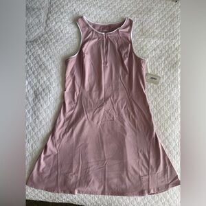 Pink Sleeveless Tennis Dress
